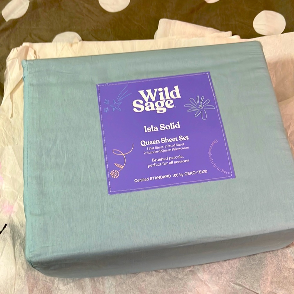 1 set Queen sheet set